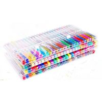 100 Colored Markers Gel Pens Neon Glitter Metallic Pas Shuttle Pen Doodling Drawing Art Marker Colors No Duplicates