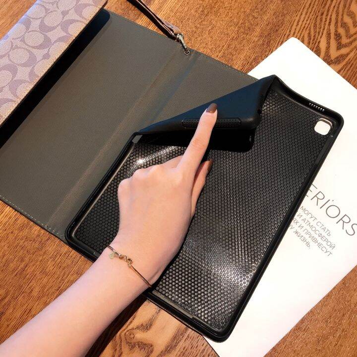 เคสหนัง-pu-นิ่ม-ฝาพับ-พร้อมสายคล้องมือ-สําหรับ-ipad-2022-air-5-10-9-air-4-3-2-1-pro-11-2021-10-5-9-7-10-2-9th-8th-7th-mini-6-5