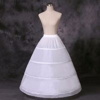 Bride Wedding Dress Hoops Skirt Support Lady Girls Party Prom Ball Dress Inner Substrate Petticoat Long Underskirt