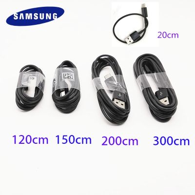 [HOT RUXMMMLHJ 566] สาย S10e Samsung ของแท้ชนิด C USB3.1ชาร์จได้อย่างรวดเร็วสายข้อมูลสำหรับ Galaxy A50 A70 A40 A20 S8 S10 S9 Plus Note 9 8 7 A9S A30