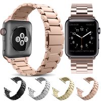 [ladies jewelry]สายไทเทเนียมสำหรับ Apple Watch 7 41มม. 45มม. 6 5 4 SE 44มม. 40มม. สแตนเลสเปลี่ยนสายสำหรับ Iwatch 3 2 1 42มม. 38มม. วง