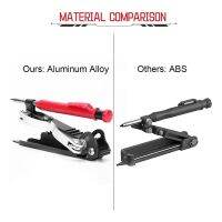 Multifunctional DIY Woodworking Marking Tool - Aluminum Alloy Structural Pencil - Marking Tool with 18 Refills