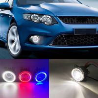 2 Functions Auto For Ford Falcon 2014 2015 2016 2017 LED DRL Daytime Running Light Car Angel Eyes Fog Lamp Foglight