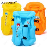 (COD )Thickened childrens life jackets  swimsuits  inflatable vests  buoyancy swimsuits  inflatable babies learning to swim  Life Jackets