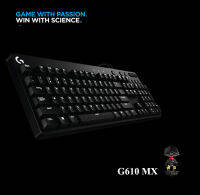 Logitech G610สาย Backlit เชิงกลคีย์บอร์ดเล่นเกม (เชอร์รี่ MX สีน้ำเงิน/สวิตช์สีแดง)