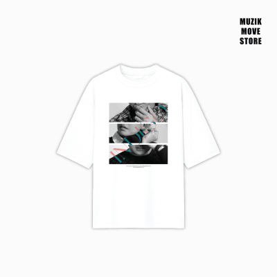 T-Shirt Over Size INDIGO - White