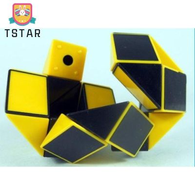 Tstar【จัดส่งเร็ว】ของเล่นที่บิดได้ง่ายต่อการจับงูมหัศจรรย์สีดำและสีเหลือง
