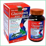 Viên Uống Bổ Xương Khớp Glucosamin 2000mg-xanh- Giảm Đau Nhức Mỏi Xương Khớp, Giảm Thoái Hóa Khớp - Hộp 60 viên thumbnail
