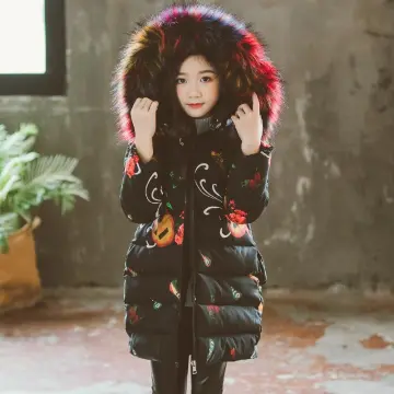 Girls thick best sale winter coat