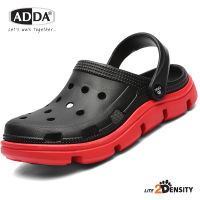 Leap Boy   ADDA 2 Density รองเท้าแตะ รองเท้าลำลอง สำหรับผู้ชาย แบบสวมหัวโต รุ่น 5TD11M1 (ไซส์ 39-45)