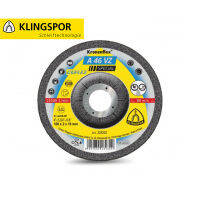 Klingspor A46VZ ใบตัดและเจียร์สเตนเลส 2in1 ขนาด 4" หนา 2mm