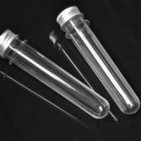 20pcs 40ml Wholesale Plastic Transparent Test Tubes With Aluminum Cap Bottles 14cm School Supplies Lab Equipments