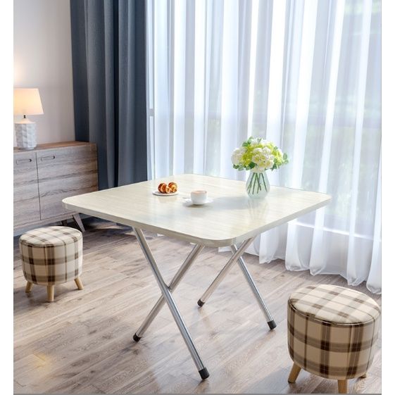 โต๊ะไม้พับได้-ขนาด-60cm-โต๊ะทานอาหาร-อเนกประสงค์-โต๊ะคอมข้างเตียง-s800