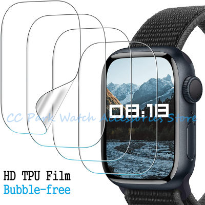 🏳️‍🌈Ready Stock⌚Waterproof Screen Protector Compatible For Apple Watch Series Ultra 8 7 6 SE 5 4 3 2 1 For iWatch Size 49mm 45mm 41mm 44mm 40mm 42mm 38mm Smart Watch Wristband Accessories