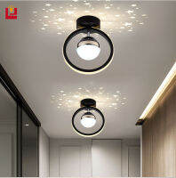 YONUO LED Light โคมไฟเพดานโคมไฟติดผนังห้องนอนตู้เสื้อผ้าไฟ Entrance Light ตกแต่งห้อง Home ตกแต่งสำหรับทางเดิน220V 18W