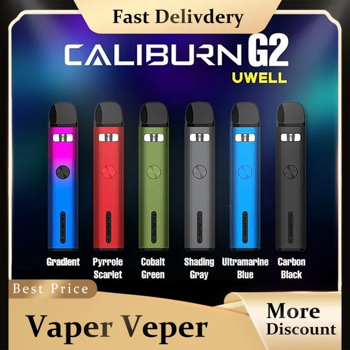 UWELL CALIBURN G2 Vape Set Pod Kit CALIBURN G2 Refillable CALIBURN GK2 ...