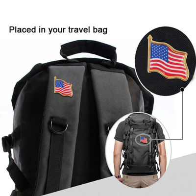 💖【Lowest price】MH ธงอเมริกันโบกขาภูมิใจ USA Tie Tack Badge BAG เข็มกลัดตกแต่งของขวัญ