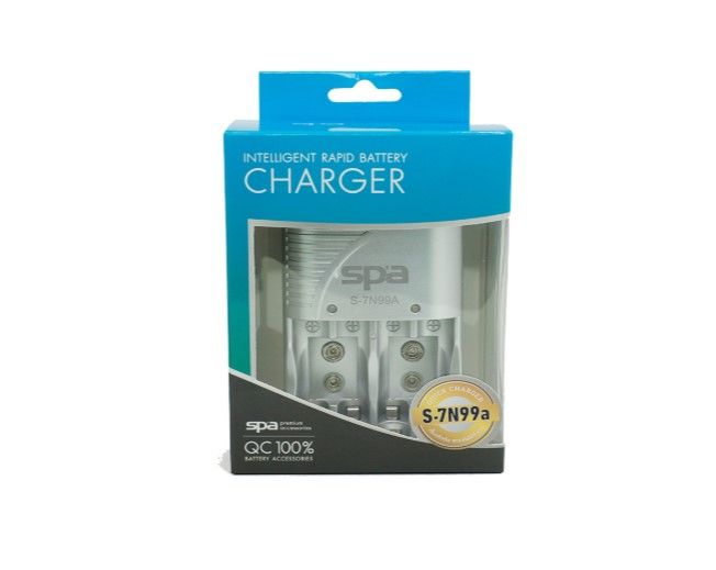 เครื่องชาร์จถ่าน-spa-quick-charger-s-7n99a-ชาร์จเร็วประมาณ-4-ชั่วโมง-ของใหม่-ประกันบริษัท