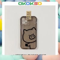 เหมาะสําหรับเคสโทรศัพท์ OPPO / Reno8 / Reno7pro / reno6 / 7z / 5 การ์ตูนใหม่หมูการหล่นเคสโทรศัพท์มือถือเคสนุ่ม R17 คู่รุ่น A53 / A9 2023 / 4Z 5G / F11 / A31 / A15 / A3S / A77 / Findx3pro / Findx5pro