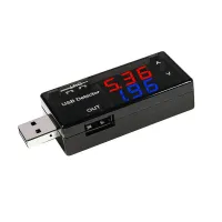 Red Blue USB Charger Tester Doctor Voltage Current Voltmeter Ammeter Battery Capacity Detector