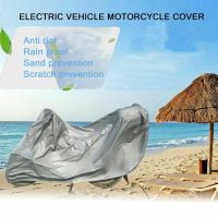 【cw】1PCS Motorcycle General Protection Car Cover Electric Car Cover Rainproof And Sunscreen Bicycle Cover PEVA Car Cover S Code