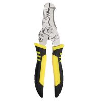 2022 New Multifunctional Wire Stripper Pliers Cable Cutter Crimping Stripping Hand Tool Rubber Handle