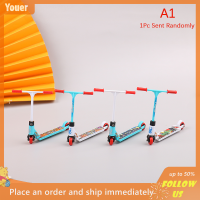 【Youer】 นิ้วสเก็ตบอร์ดมินิสเก็ตนิ้วสกู๊ตเตอร์ปลายนิ้วจักรยาน Fingerboard ของเล่น