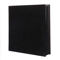 Bestphoto Album Scrapbook Velvet Cover Thick Pages With Protective Film Save Images Permanently,Memory Book,Best Gift Choice