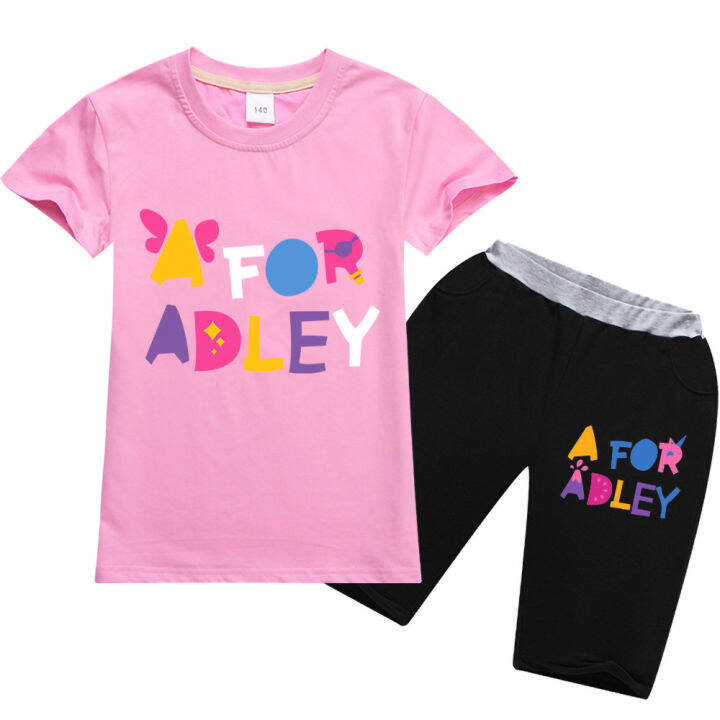 a-สำหรับ-adley-ชุดเสื้อยืดเด็กหญิงเด็กชายการ์ตูนใส่ได้ทั้งชายและหญิงทำจากผ้าฝ้ายสำหรับฤดูใบไม้ร่วงฤดูร้อนชุดเสื้อผ้าแขนสั้น0000