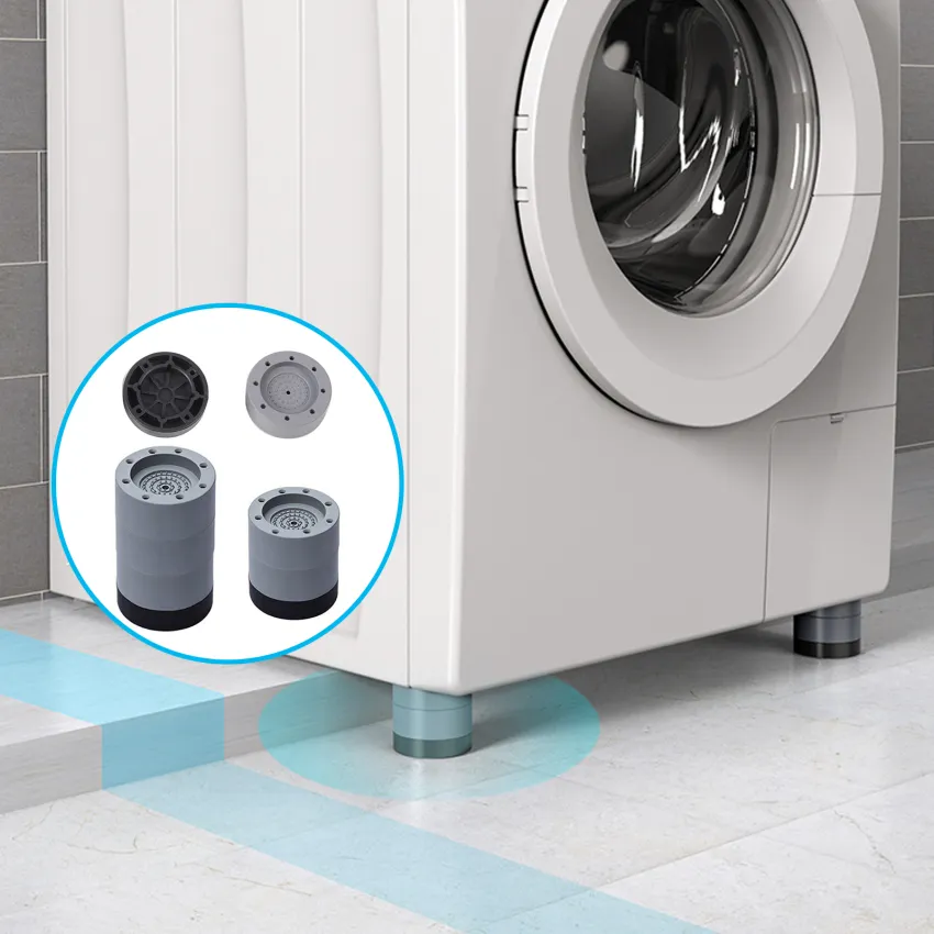 4pcs Heavy Duty Washer/Dryer Anti-Vibration Anti-Slip Washing