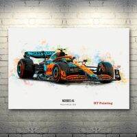 โปสเตอร์สีน้ำลายรถแข่งเฟอร์รารี Formula One Ferrilton ผ้าใบวาดภาพศิลปะบนผนังแข่งแฮมเลสเลอร์รูปภาพคลับตกแต่งบ้านผ้าใบ A23834ภาพฝาผนัง