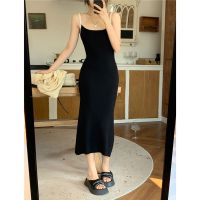 ❐♙ Sexy Slim Maxi Knitting Dress Women Summer 2023 Sleeveless Backless Elegant Party Club Sundress Birthday Beach Evening Dresses