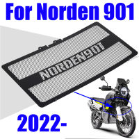 หม้อน้ำรถจักรยานยนต์ Grille Guard Protector Grille ฝาครอบป้องกันสำหรับ Husqvarna Norden 901 Norden901 2022 2023อุปกรณ์เสริม