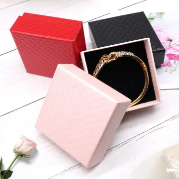 Global Phoenix Mini Jewelry Storage Box Portable Ring Earring Necklace  Storage Travel Case PU Leather Jewelry Organizer Gift Pink