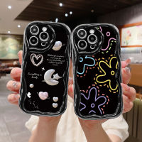 เคสโทรศัพท์ Realme C35 C33 C30S C55 C2 C11 2021 C21Y C31 C15 C21 C25 C1 C20 C30 C12 C3i 6i C25S 10 5S 5 5i C17 7i C25Y C20A Narzo 20 10 10 10A 9i 30A รักดอกไม้ดวงจันทร์ดาว50A 50i