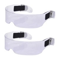 1 Set Colorful Luminous LED Glasses LED Light Up Glasses Bar KTV Party Christmas Halloween Decoration Goggles Holiday Props