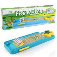 เกมครอบครัว มินิโบว์ลิ่งกบ Frog Bowling size 31×9.5 cm