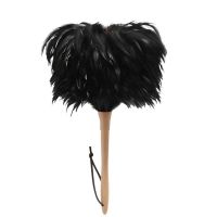 Black and White Rooster Feather Duster Household Dusting Dust Cleaning and Cleaning Ash Artifact Decoration Zen Zi No Hair Loss