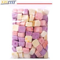 Freeze-dried yogurt cubes fruit cubes strawberry yellow peach dried fruit snacks 250g