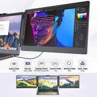[สงสัย] OFIYAA S2 P2 14นิ้วจอภาพแบบพกพาสำหรับแล็ปท็อปจอภาพขยายหน้าจอจอภาพคู่แบบพกพาวิดีโอ Visualizer แล็ปท็อปหน้าจอ Fhd 1080P Ips รองรับการขยายจอภาพ C ประเภทแล็ปท็อปสำหรับเดินทาง Windows/mac/linux/ Ps5