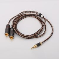 High Quality Audiocrast Hifi 2.5mm TRRS Balanced to 2 RCA Male Cable For Astell&amp;Kern AK100II,AK120II,AK240, AK380,AK320,DP-X1