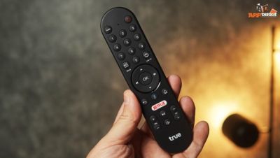 รีโมททรูไอดี ทีวี รุ่นใหม่ล่าสุด Trueid TV Remote ของแท้ รองรับคำสั่งเสียง และปุ่ม Netflix สินค้าใหม่มือ1