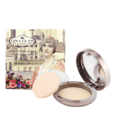 Gina Glam Long wear Matte Stay Cake Compact Powder (G40) : sivanna จีน่า กัมป์ แป้งพัฟ  x 1 ชิ้น         SRSi