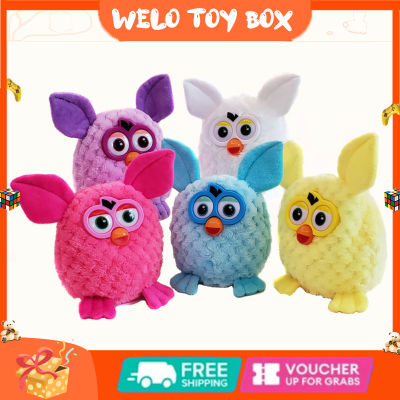 Fast Delivery 15cm Furby Elf Plush Toy Smart Electronic Pet Owl Interactive Toys for Birthday Christmas Gift