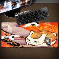 Natsume Yutsumachi ยางคีย์บอร์ดเมาส์เกมมิ่ง Ped อะนิเมะผู้เล่นใหญ่คอมพิวเตอร์ Maus โต๊ะทำงาน อุปกรณ์เสริมตาราง Mats