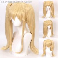 HAIRJOY Heat Resistant Synthetic Hair Kakegurui Mary Saotome Meari Cosplay Wig 2 Blonde Ponytail [ Hot sell ] Decoration Center