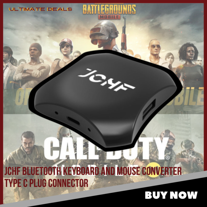JCHF Bluetooth Keyboard and Mouse Converter Type C Plug Connector