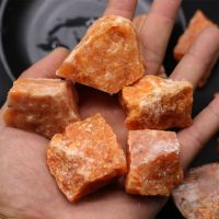 Natural Raw Sunstone Crystal Quartz Irregular Rough Mineral Specimen Reiki Healing Crystals Aroma Stone Collectible Decortion