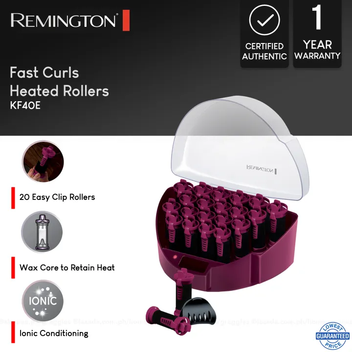 Remington Fast Curls Heated Rollers KF40E | Lazada PH