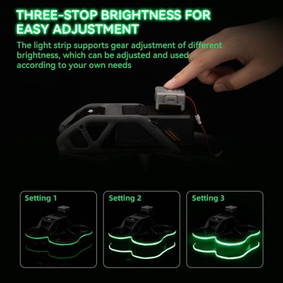 ”【；【-= RC LED Light Strips For DJI Avata Drone Lamp Flash Lamp Night Navigation Light Dropper Waterproof Lamp Belt Accessories